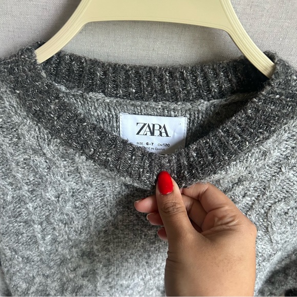 Zara Cable Knit Sweater - Picture 3 of 4